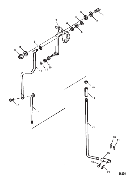 SHIFT LINKAGE-UPPER GEAR