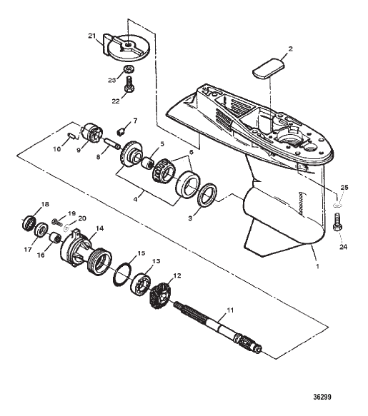 GEAR HOUSING ASSEMBLY