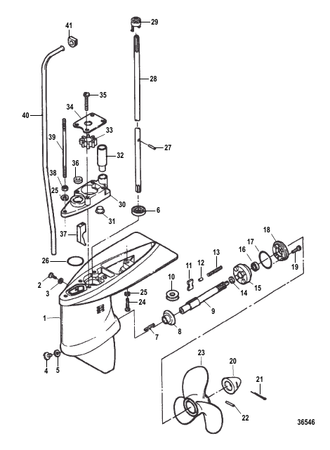 GEAR HOUSING ASSEMBLY