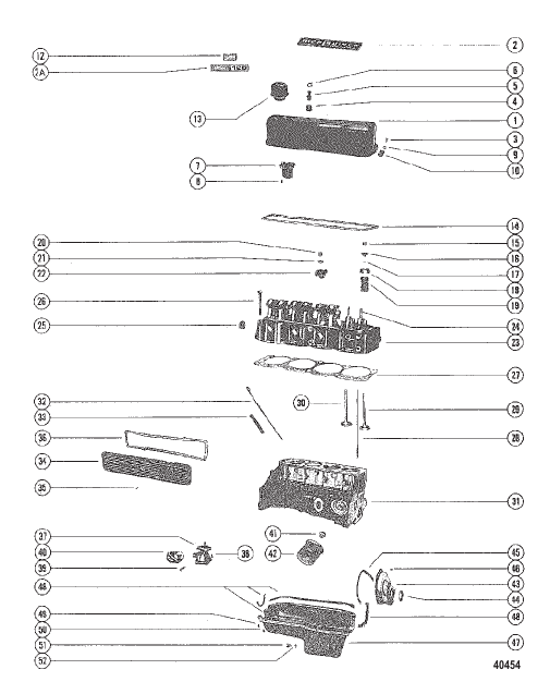 CYLINDER HEAD / ROCKER COVER OIL PAN, PUMP AND CRANKCASE