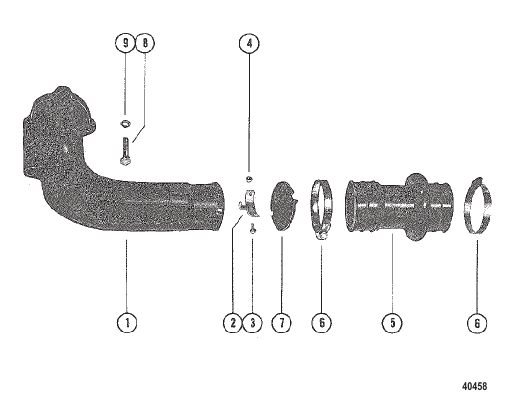 EXHAUST ELBOW ASSEMBLY