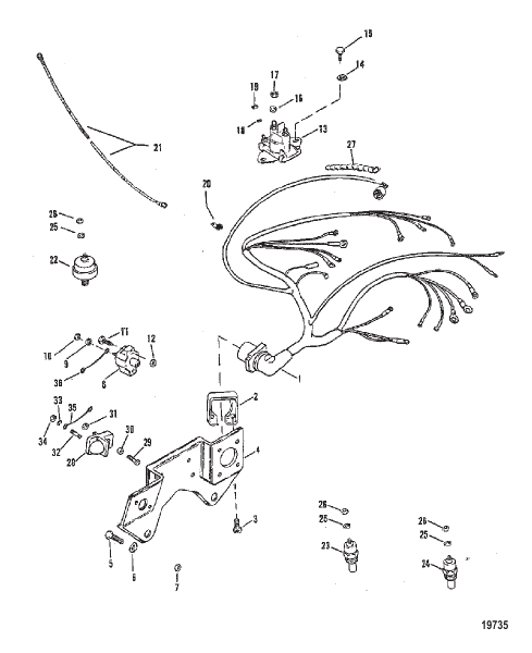 Wiring Harness, Electrical and Ignition