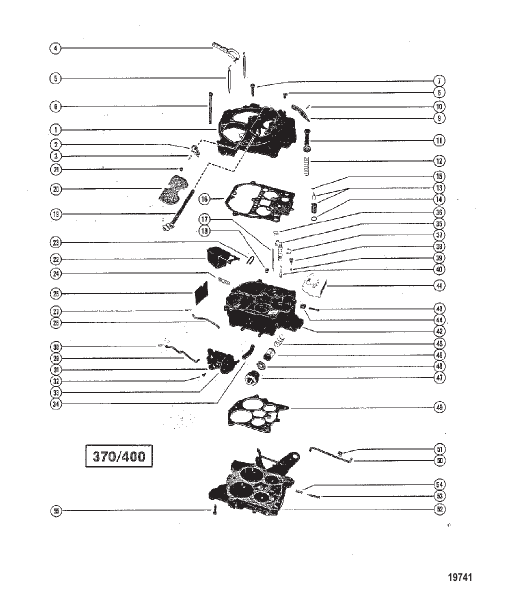 Carburetor Assembly (370/400)
