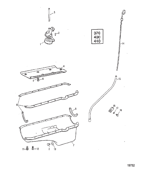 Oil Pan and Oil Pump (370/400/440)