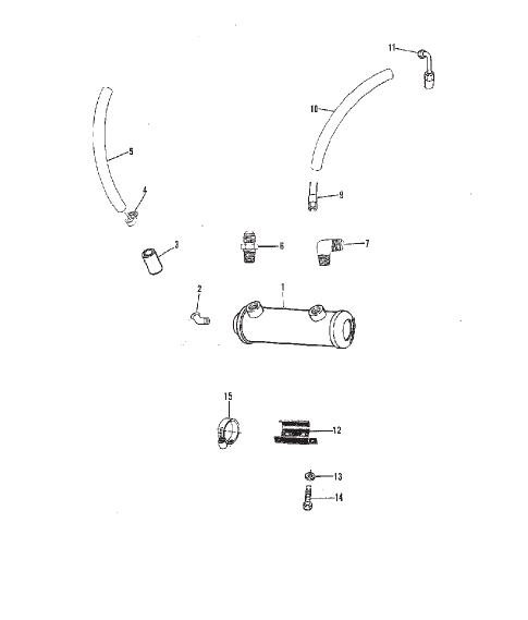 Remote Engine Oil Cooler (Use With Single Oil Cooler)