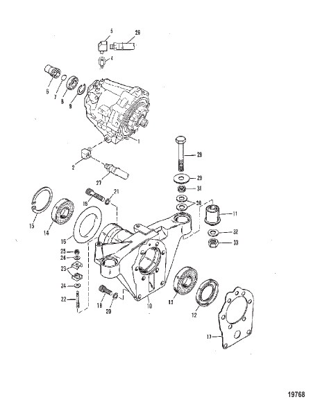 Transmission Assembly (S/N-5670317 & Up