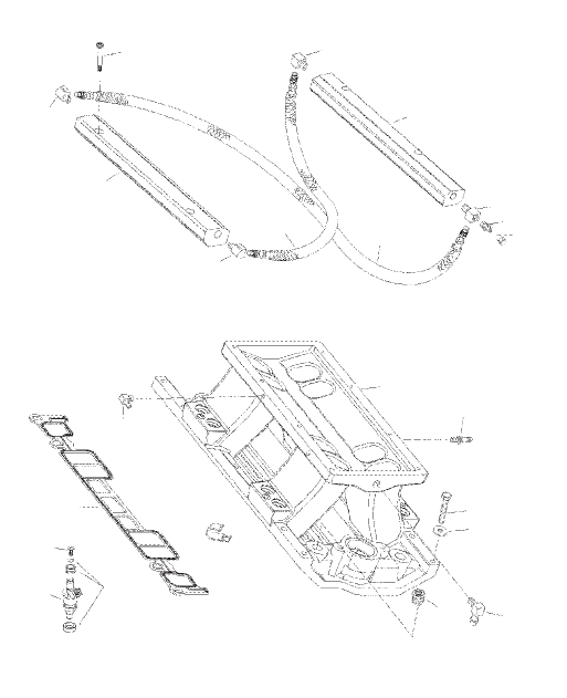 Intake Manifold And Fuel Rails