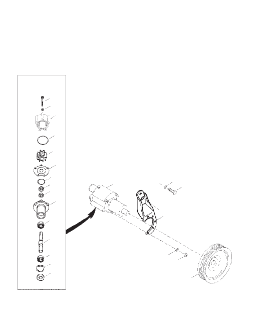 Sea Water Pump Assembly