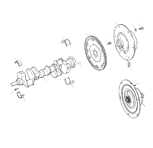 Crankshaft And Flywheel