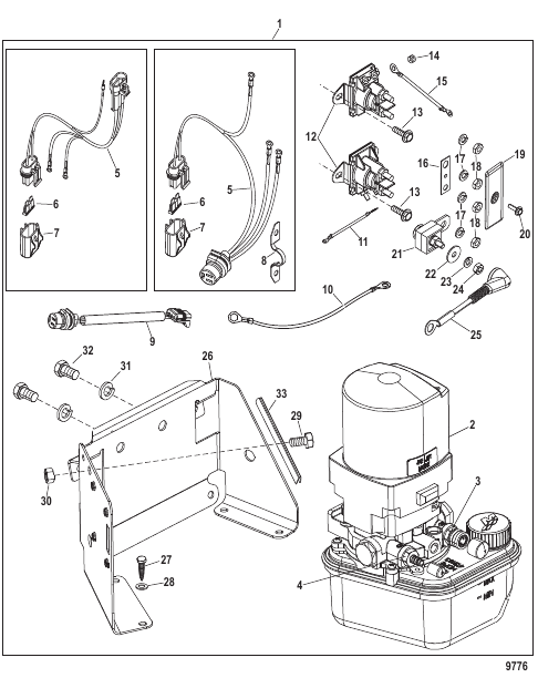 Trim Pump Assembly (865380 Series)
