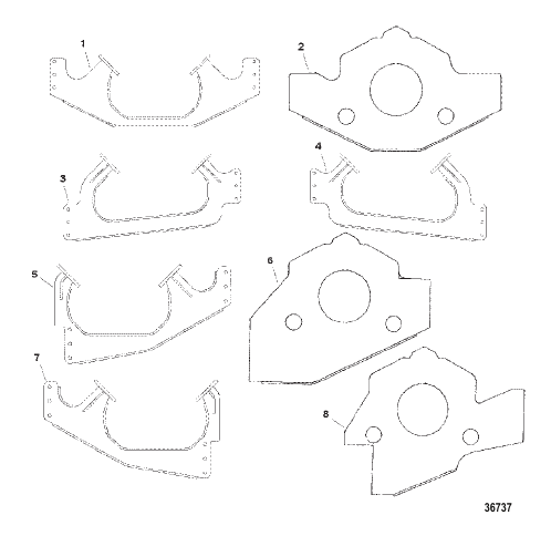 MOUNT PLATES-ENGINE