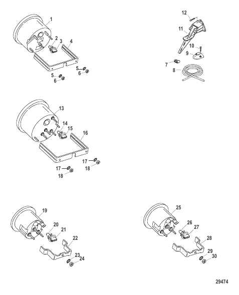 Instrument Gauges And Components