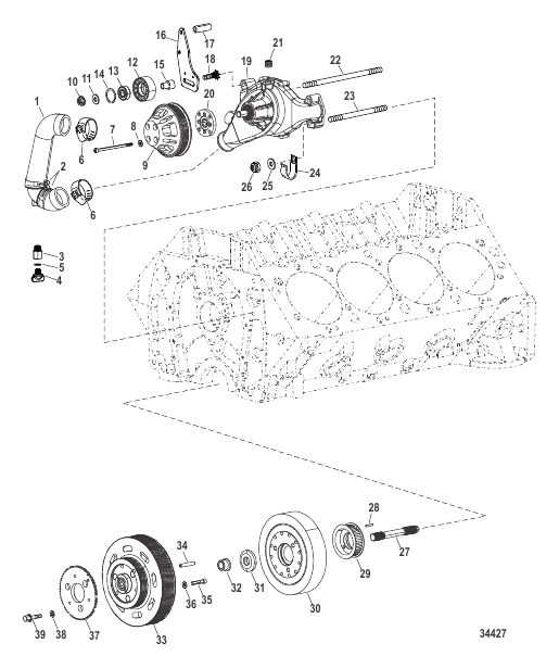 Engine Components (Water Pump)