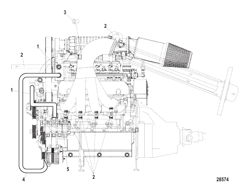 Cooling (Water Hoses And Fittings - Port)