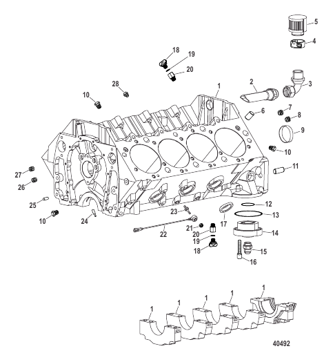 Engine Components (Cylinder Block)