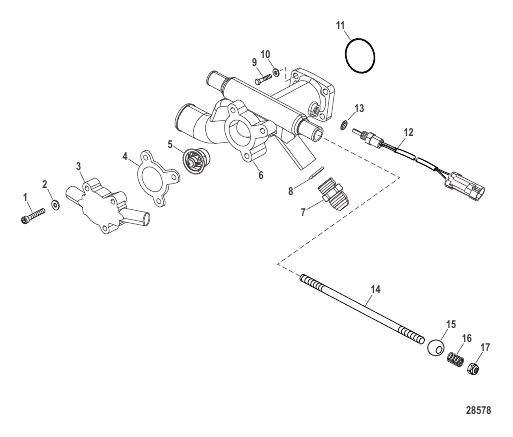 Cooling Components (Water Thermostat Housing)