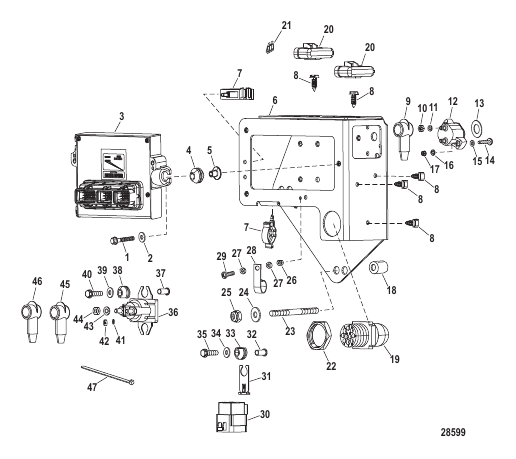 Electrical Components (Mounting Box)