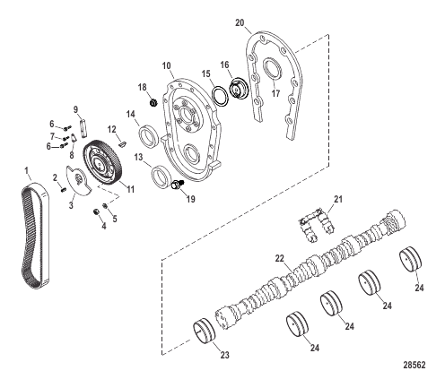 Engine Components (Front Cover And Camshaft)