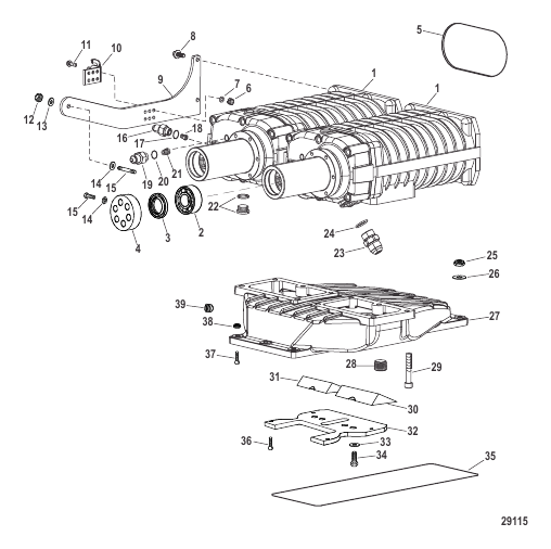 Intake Components (Supercharger)
