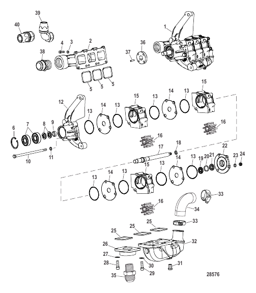 Cooling Components (Sea Water Pump)