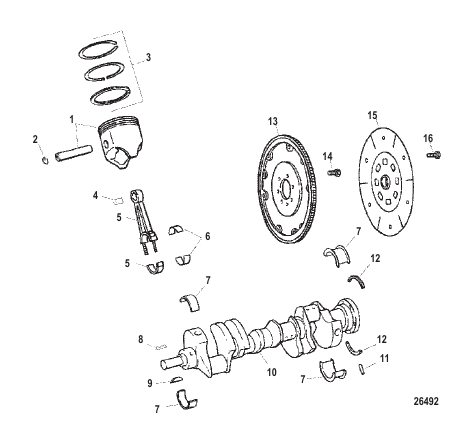 Crankshaft / Piston / Connecting Rods