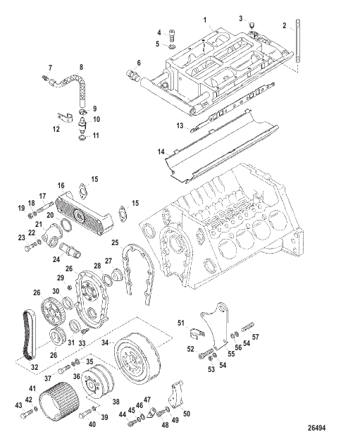 Intake Manifold And Front Cover