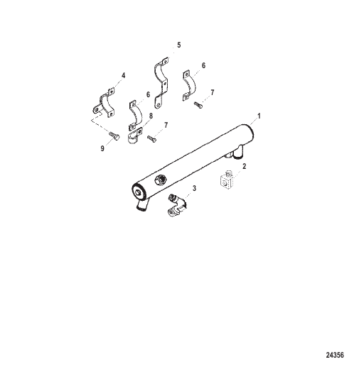 Oil Cooler Assembly (Bravo)