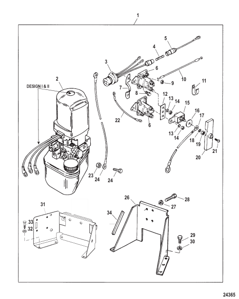 Trim Pump Assembly (Complete)
