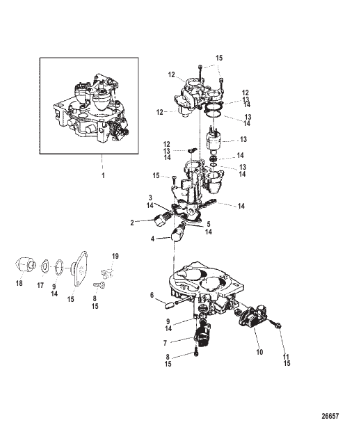 Intake Throttle Body Components