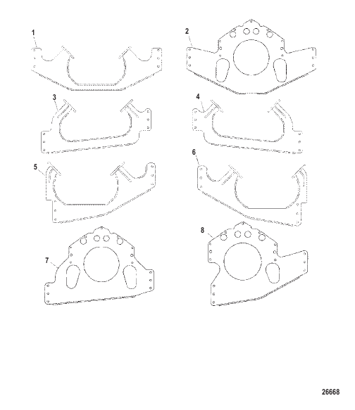 Mount Plates (Engine)