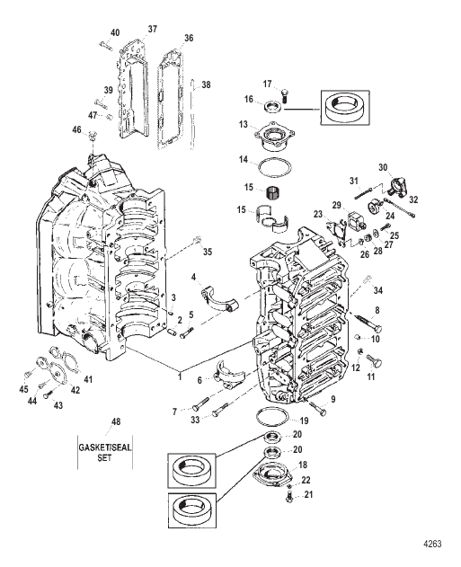 Cylinder Block Assembly