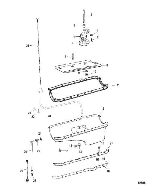 Oil Pan And Oil Pump