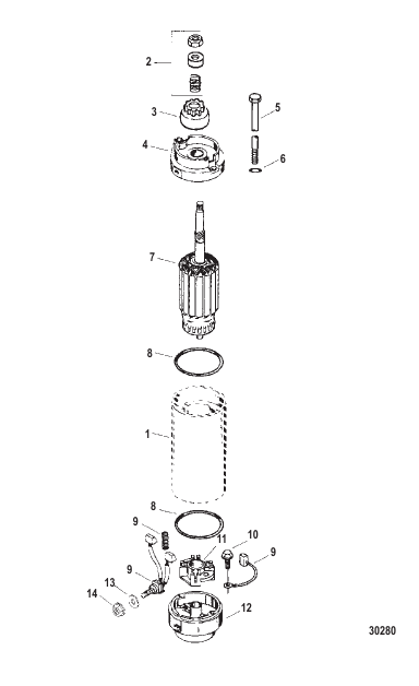 Starter Motor Assembly