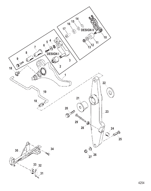 Throttle Lever And Throttle Cam Assembly