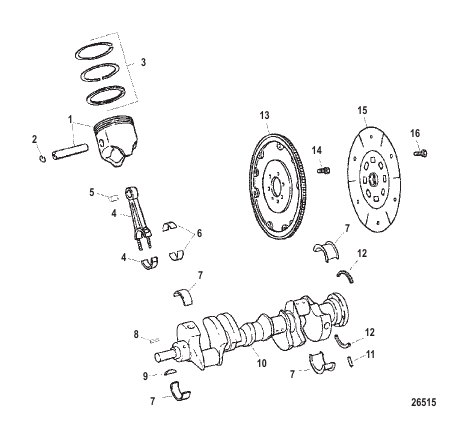 Crankshaft / Piston / Connecting Rods