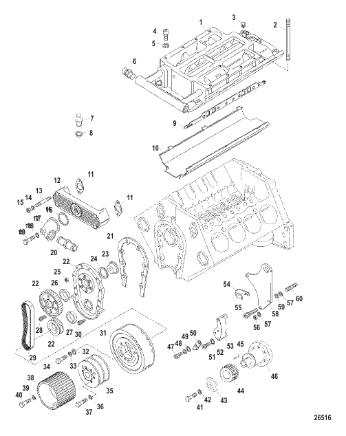 Intake Manifold And Front Cover