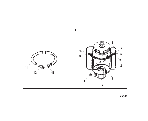 Reservoir Bottle (Transmission Fluid)