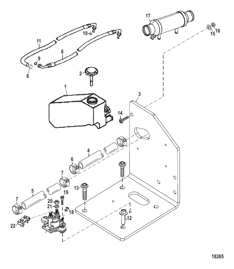 Power Steering Reservoir