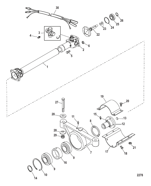 Driveshaft Extension Components (Bravo)
