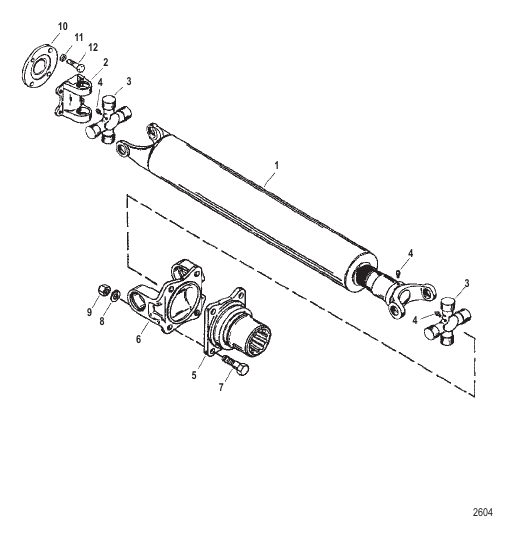 Driveshaft And Tailstock (Driveline)