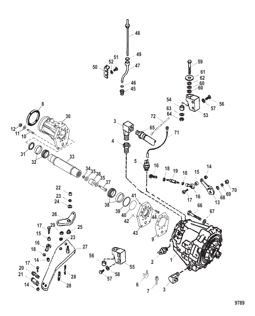 Transmission And Components (Six Drive / Bravo)