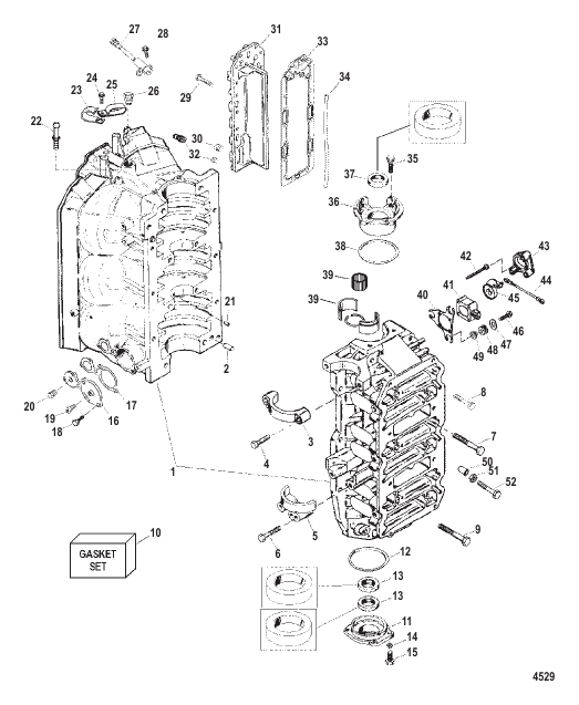 Cylinder Block Assembly