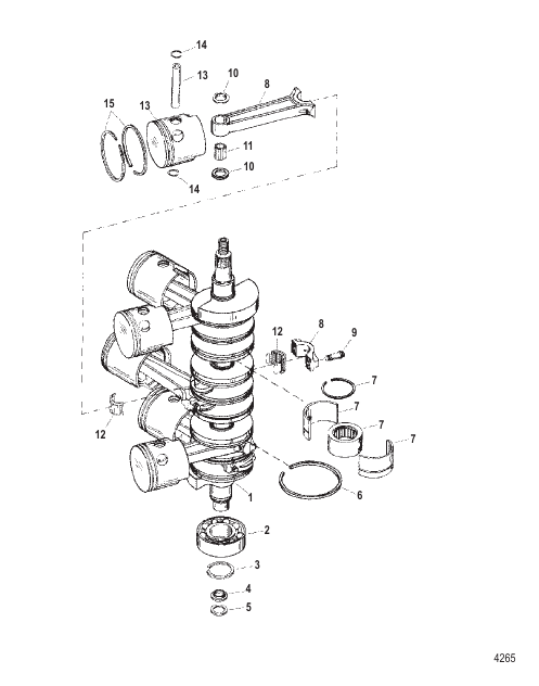 Crankshaft / Pistons / Connecting Rods