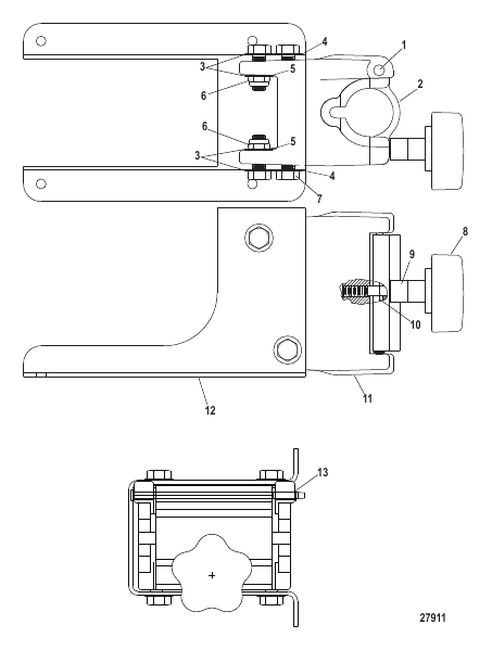 Pontoon Mount (MBK300132)