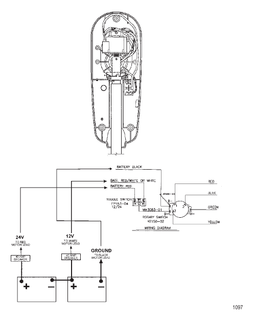 Wire Diagram (Model 567) (24 Volt)