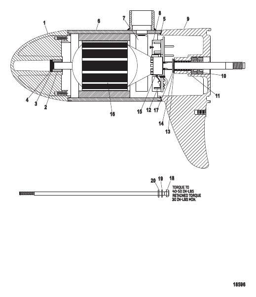 Lower Unit Assembly (46# - 5 Speed) (MEF397072)