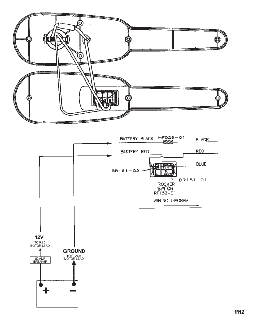 Wire Diagram (Model ET22) (12 Volt)