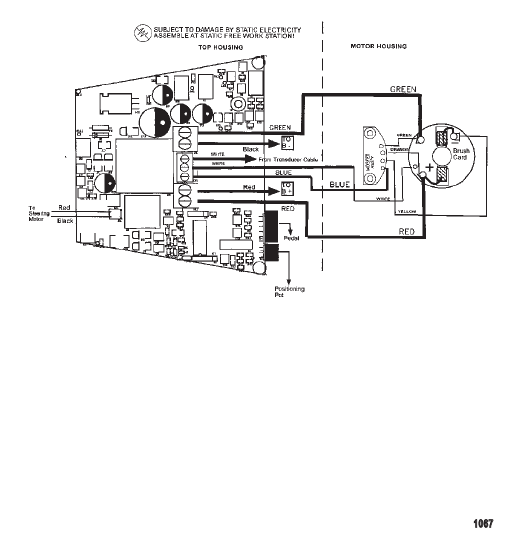 Wire Diagram (Model EX109SP) (36 Volt)