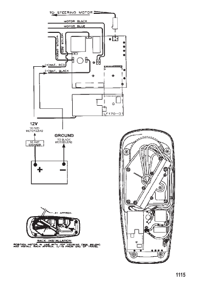 Wire Diagram (Model L52RF / AG52RF) (12 Volt)