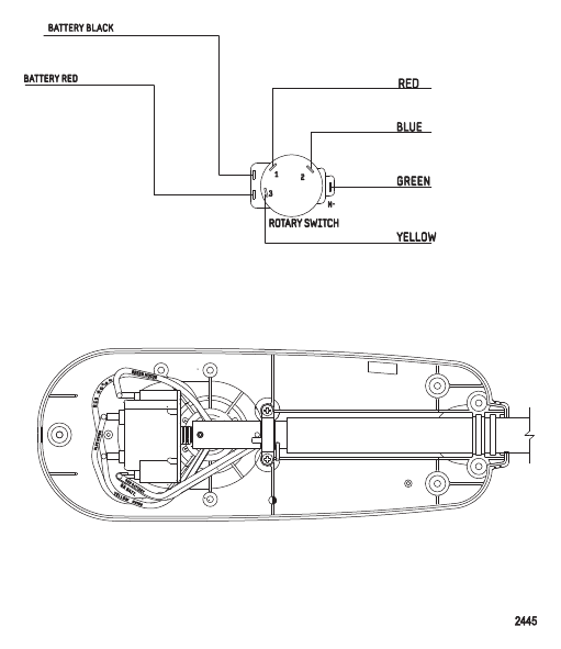 Wire Diagram (Model GWB52W)